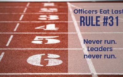 Leaders Never Run